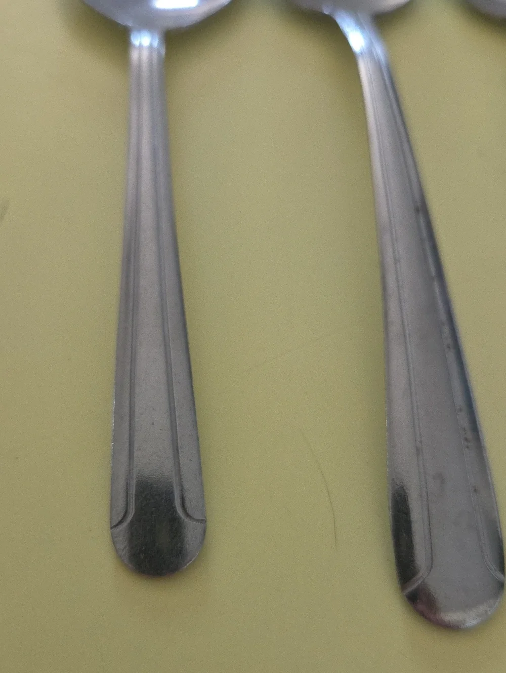 4 Stainless Steel Dining Spoons